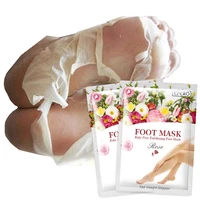 2 pairs exfoliating foot mask feet mask peel socks for pedicure remove dead skin foot peeling mask moisture feet care