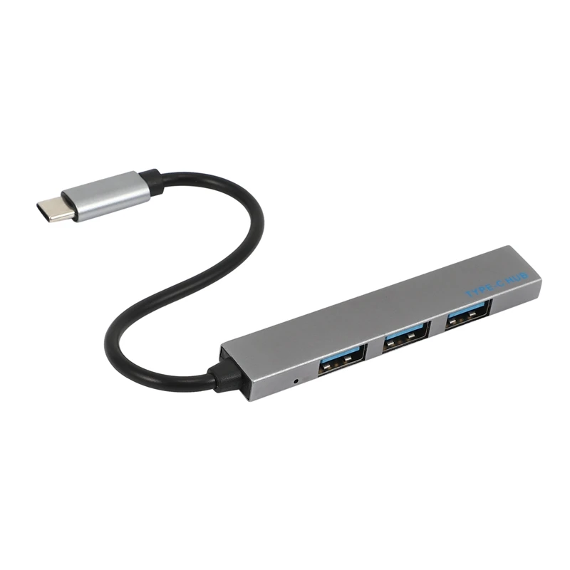 4 в 1 usb-хаб Тип-C USB-C адаптер с USB 3 Порты и разъёмы для Pro T-809A |