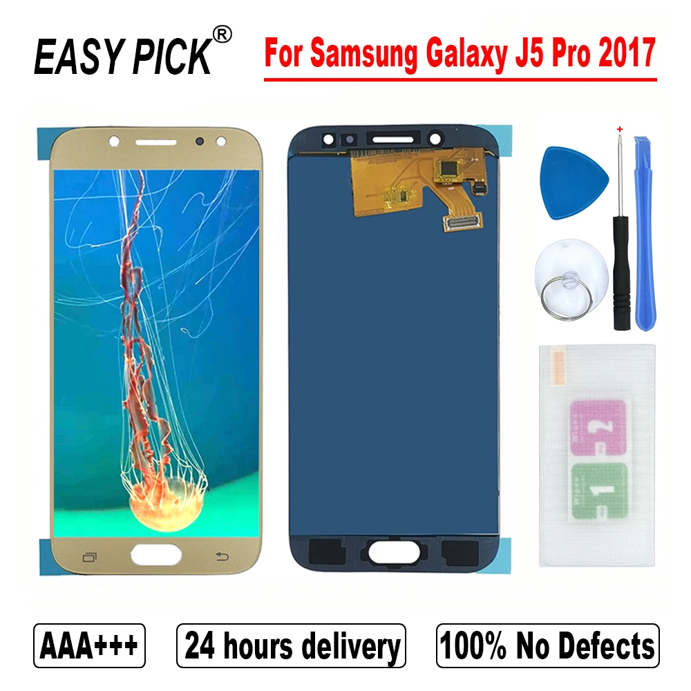 ЖК дисплей с сенсорным экраном и дигитайзером в сборе для Samsung Galaxy J5 Pro 2017 J530 J530F