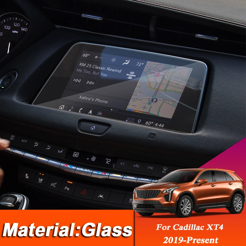 

Car Styling TPUDashboard GPS Navigation Screen Glass Protective Film Sticker For Cadillac XT4 2019-Present