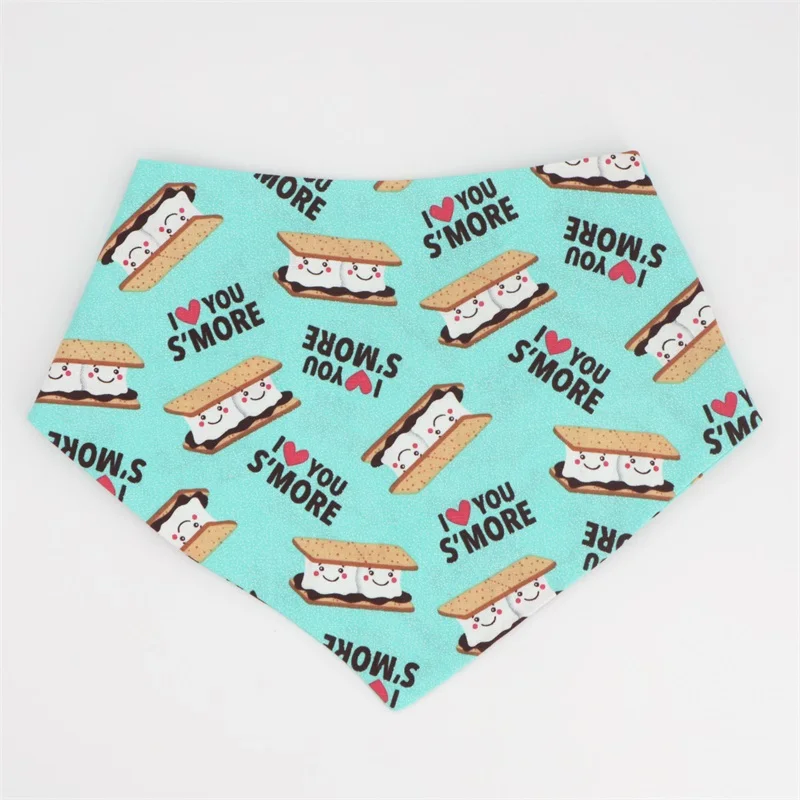 Собака Бандана Двусторонняя бандана галстук бабочка на шарфа собаки собака