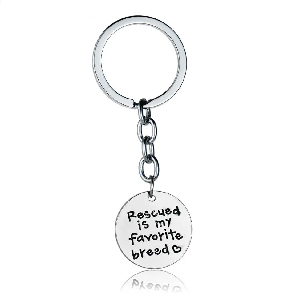 Брелки для ключей с выгравированным изображением собаки кошки|Брелоки| |