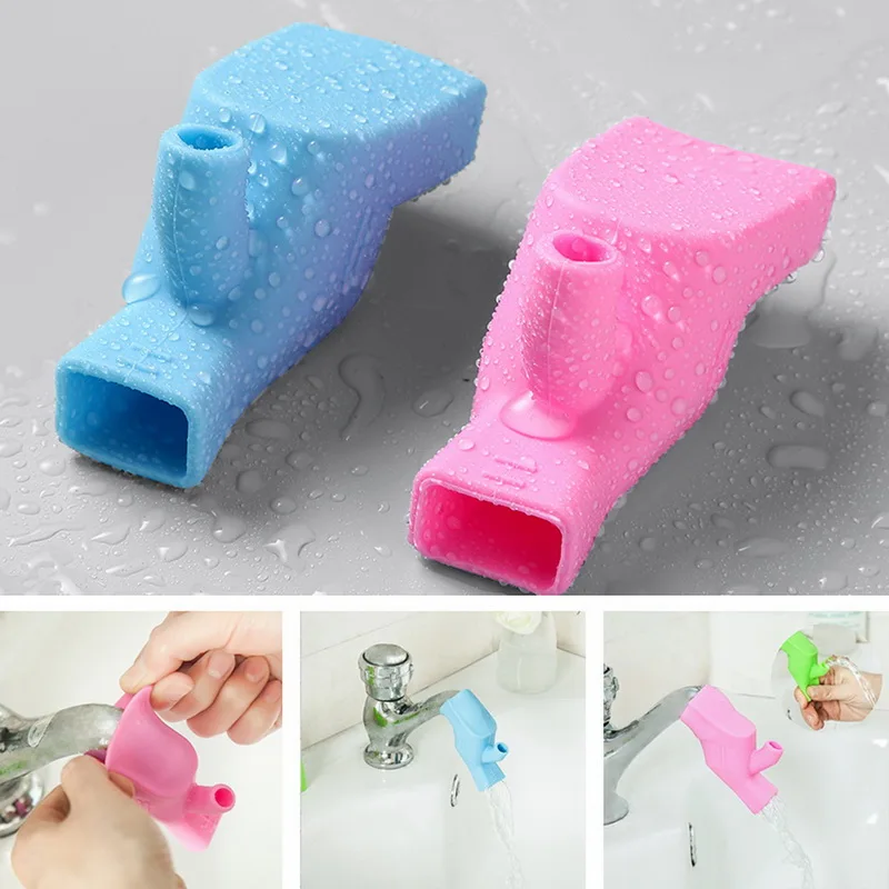 3 вида цветов высококачественный детский моющий кран для рук удлинитель фонтана