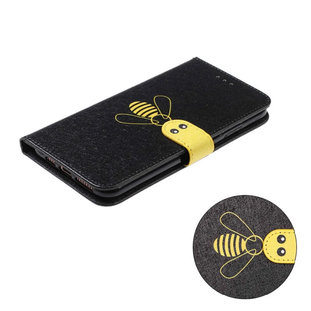 Кожаный флип-чехол для телефона Bee для iPhone XSMAX XR XS X 8 7 6 6S Plus 5 5S SE чехол-подставка для задней чехол для iPhone 7 Coque Capa