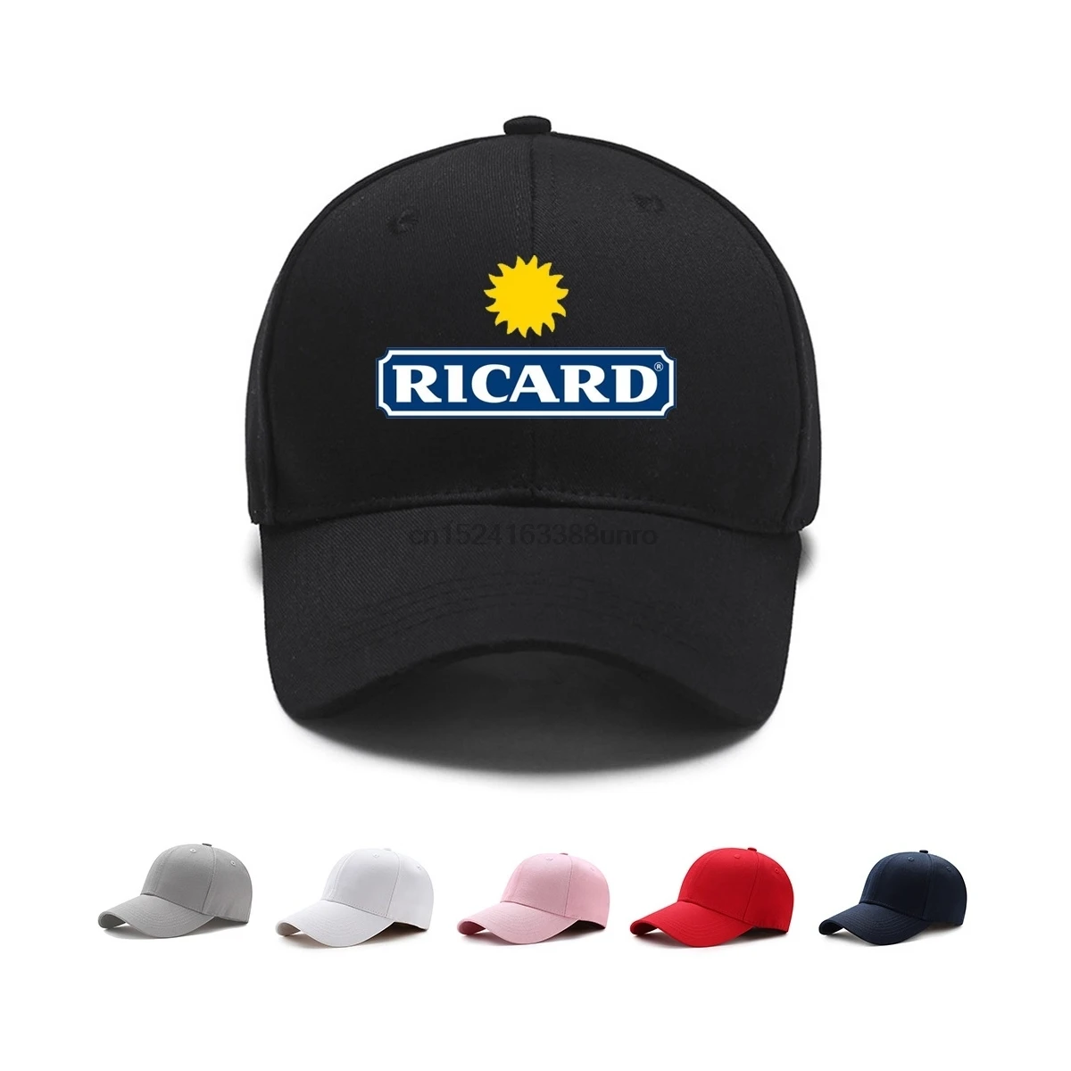 Классическая Ricard бейсболка Снэпбэк Кепка для женщин летняя солнцезащитная кепки