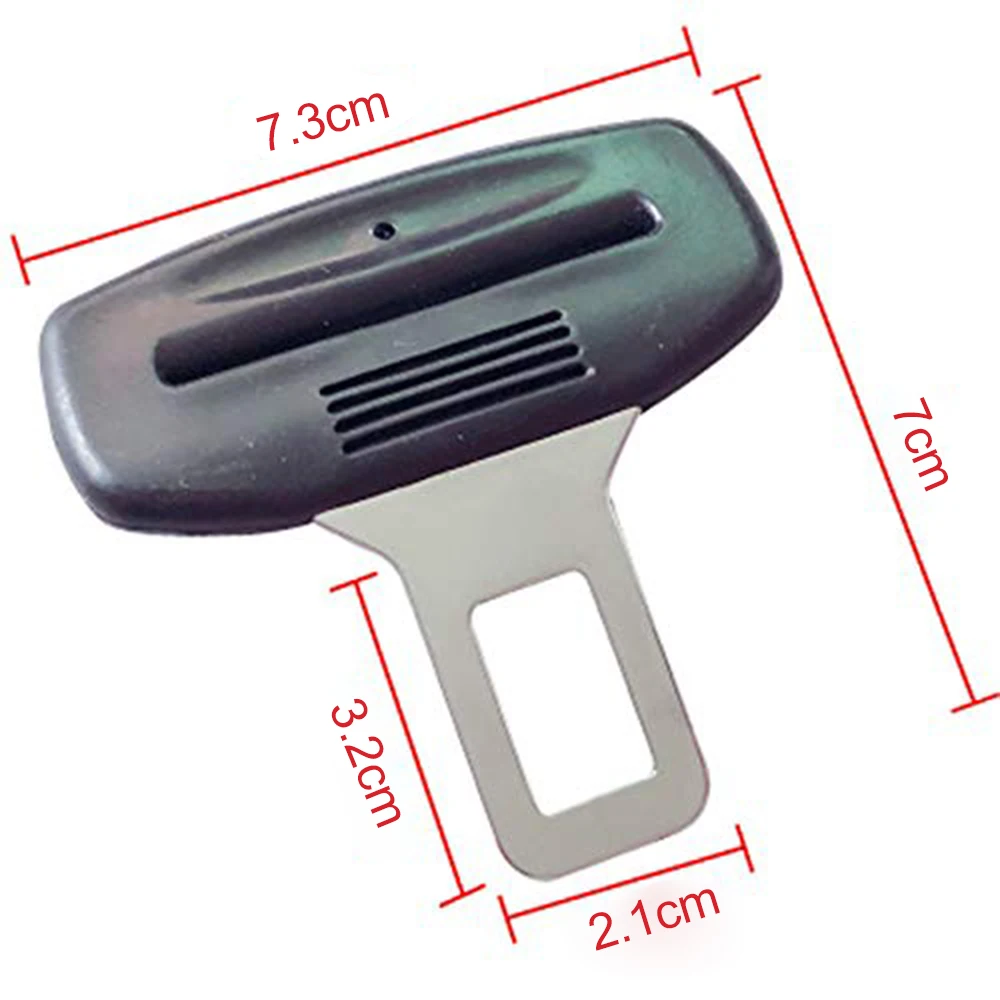 

2pcs Universal Metal Car Seat Belt Buckle Car Seat Safty Belt Alarm Canceler Stop Seat Belt Lock Clip