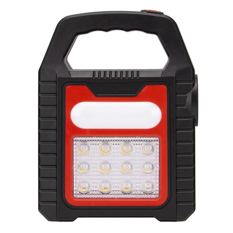 

LED Work Light Portable Lantern Hanging Tent Lamp USB Recharge&Solar Energy Night Light Camping Light Emergency Light