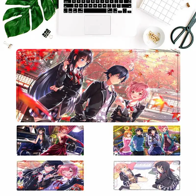 

Sale My Teen Romantic Comedy SNAFU Mouse Pad Gaming MousePad Large Big Mouse Mat Desktop Mat Computer Mouse pad For Overwatch