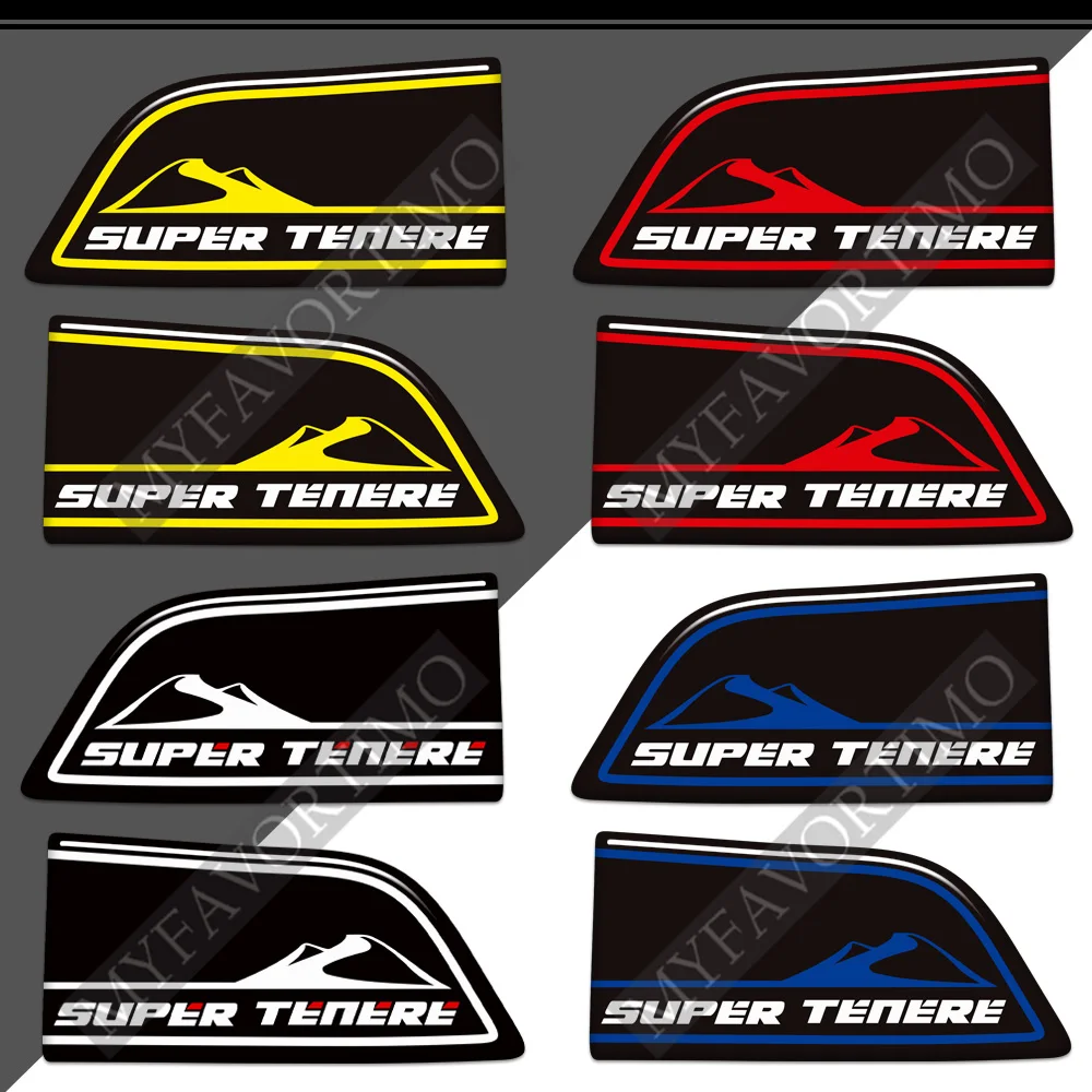 

For YAMAHA SUPER TENERE 1200 XT Z XT1200ZE XT1200Z WORLD CROSSER Kit Trunk Luggage Cases Tank Pad Protector Stickers Decal