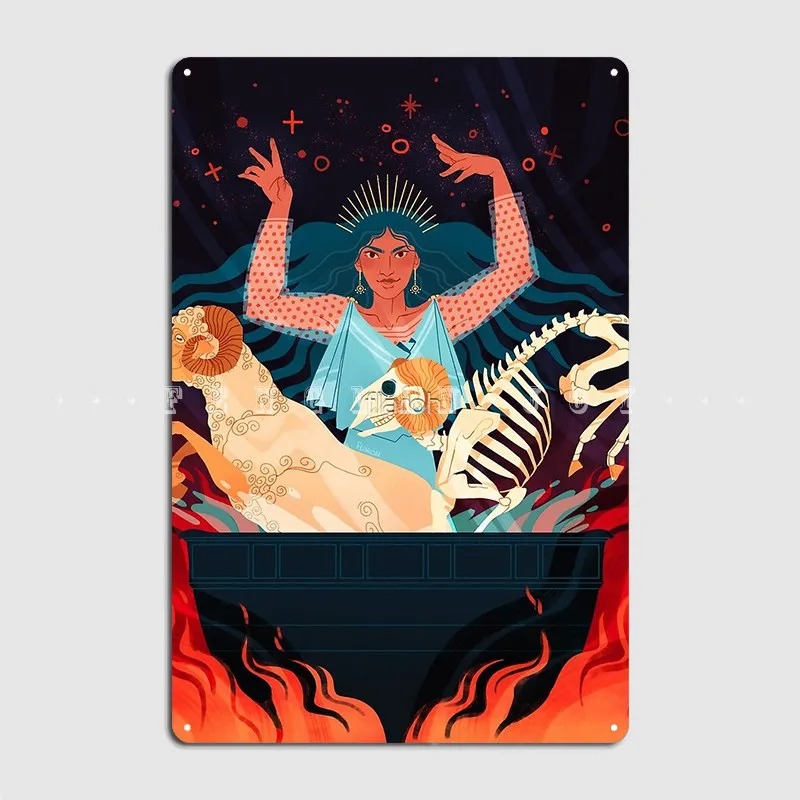 

Металлический плакат Medea для кинотеатра, кухни, клуба, бара