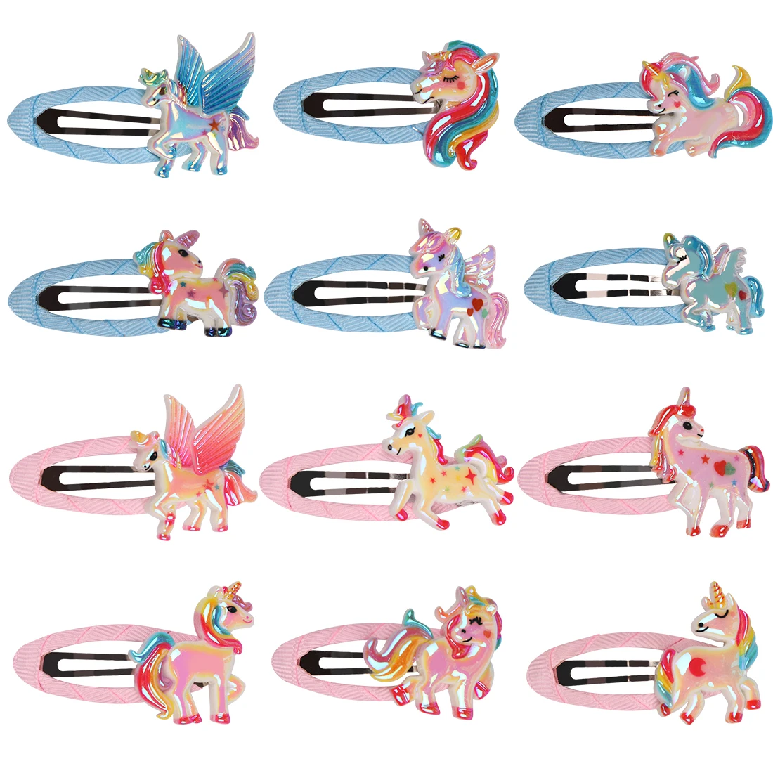 1 пара Детские блестящие заколки для волос| |