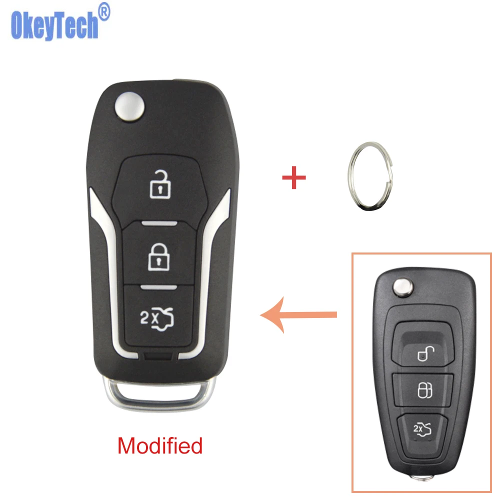 Модифицированный складной пульт дистанционного управления OkeyTech для