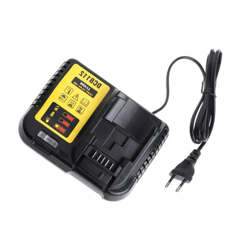 Dcb112 литий ионный аккумулятор зарядное устройство для Dewalt 10 8 V 12V 14 4 18V Dcb101 Dcb200 Dcb140