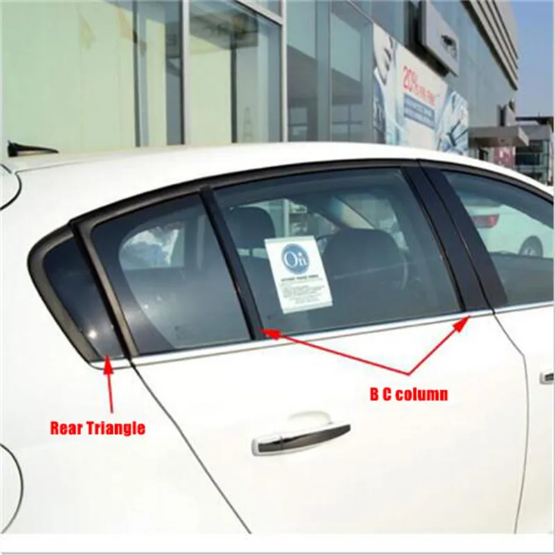 Декоративная треугольная наклейка на зеркало для Chevrolet Cruze Daewoo Lacetti sedan Hatchback |