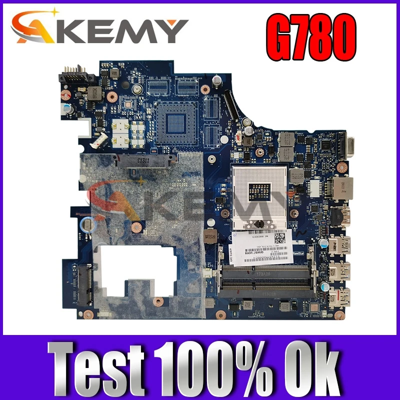 

Akemy For Lenovo G780 Laptop Motherboard QIWG7 LA-7983P Mainboard HM76 DDR3 GMA HD Fully Tested