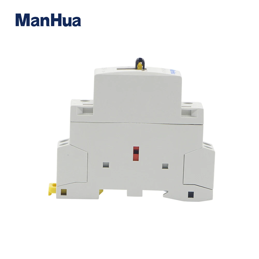 Модульный контактор переменного тока ManHua MCH8-25M 2P 25A 220V/230V 50/60HZ Din Rail