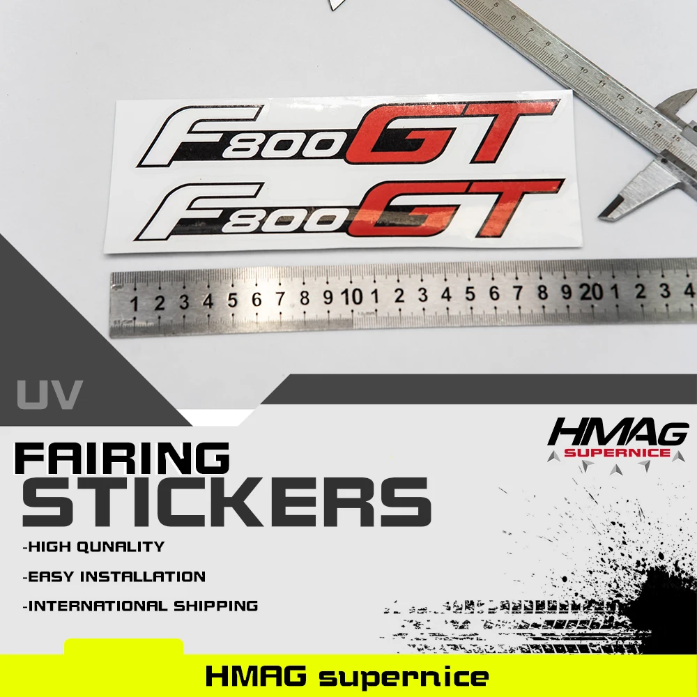 

For F800GT F800GT Fairing Upper Fairing Decals Stickers 3M Sticker 1Pair