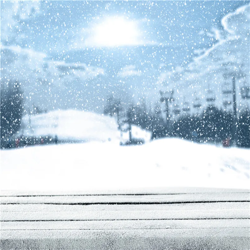 Виниловый фон Nitree реквизит для фотосъемки тема под дерево снег продукт дисплей