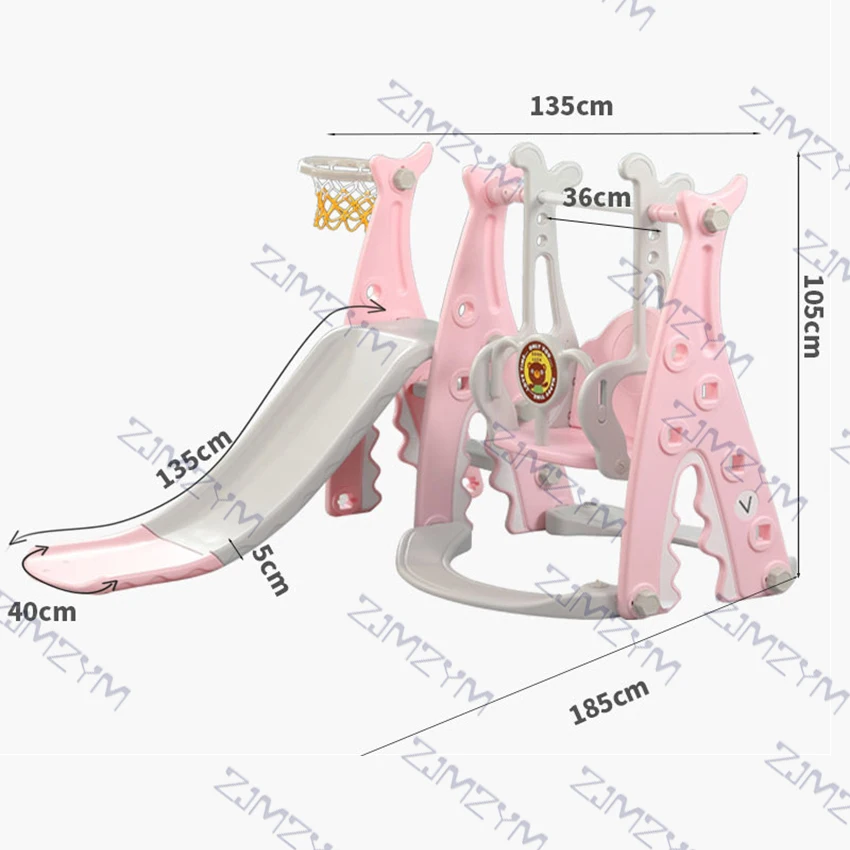 

0027 Indoor Children's Multifunctional Combination Slide Environment Material Multifunctional Home Playground Kindergarten Toy