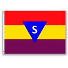 Флаг ротспаньера для испанской второго мировой войны, флаг немецкого концентрированного лагеря в Второй мировой войне