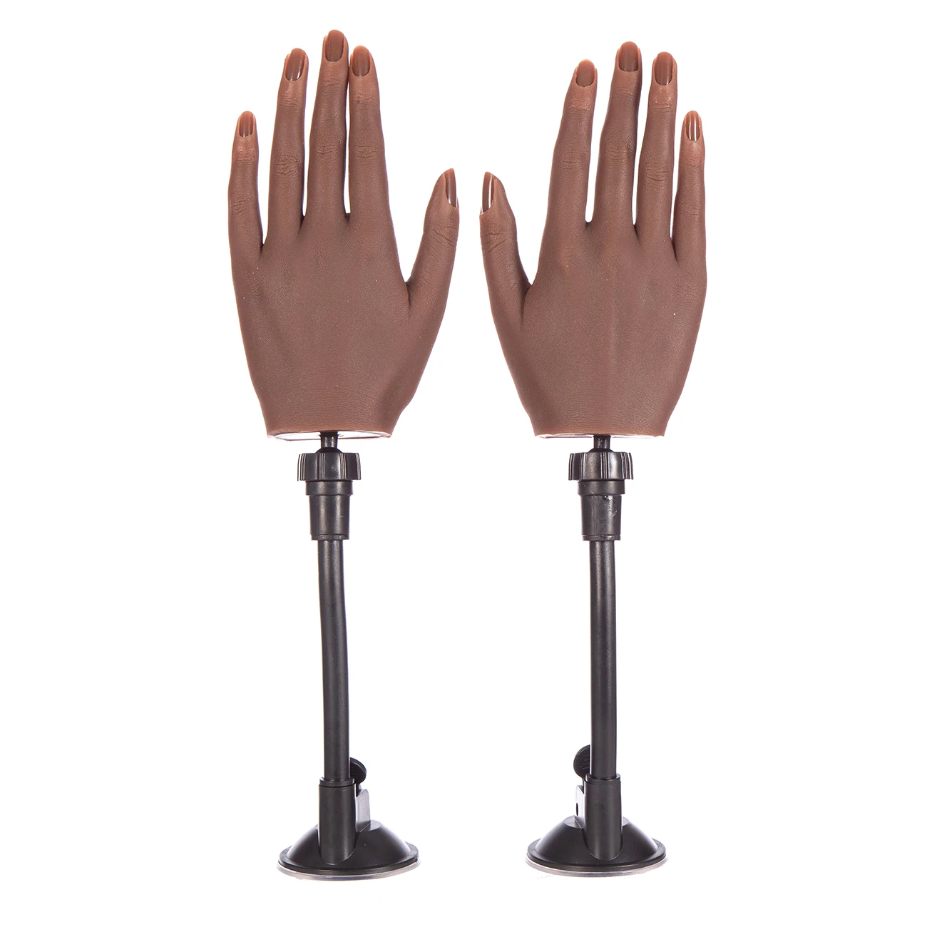 

Silicone Practice Hand For Acrylic Nails With Clip Fake Trainning Hand Model
