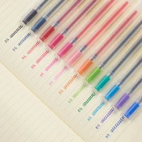 0 5mm 12 colors lot gel pen writing painting drawing marker pen stationery store school office supplies student study gift