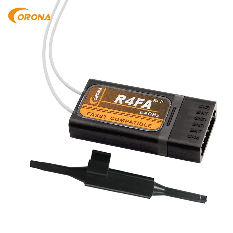 Corona R4FA 4CH FUTABA 2 4 ГГц Совместимость с FASST (технологией стандартных систем гибкой