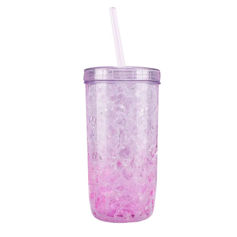 Корейская многоразовая соломенная чашка креативная пластиковая кружка для