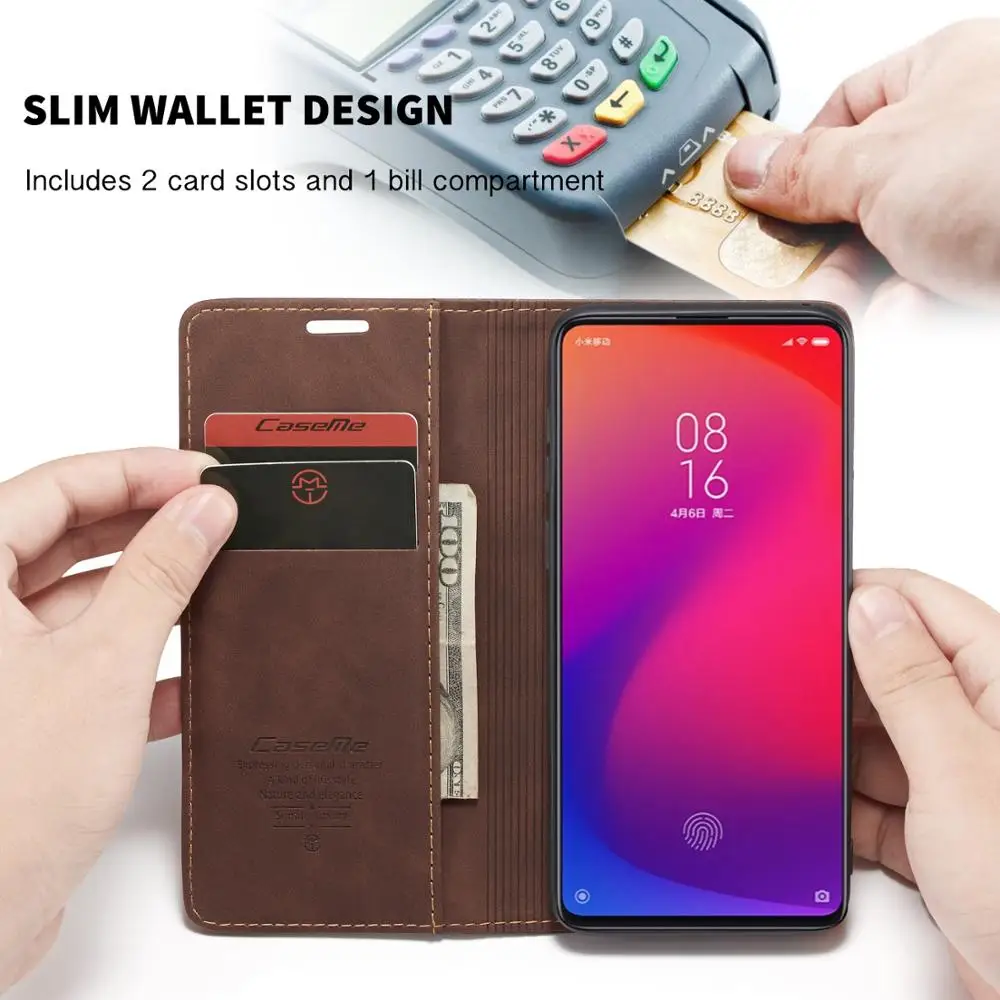 Кожаный чехол с откидной крышкой для Xiaomi Redmi примечание 9 Pro Note Mi 8 10 Lite 10T