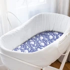 Наматрасник для младенцев, простыня прямоугольнойовальнойпесочной формы, постельное белье для новорожденных