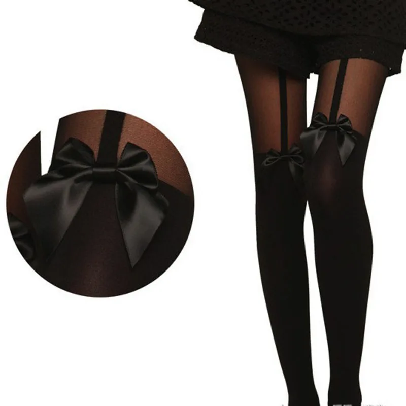 Хит продаж модные весенне-летние сексуальные черные кружевные шелковые чулки