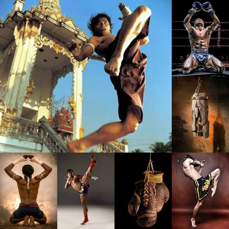 

Brand New 5D Muay Thai Character Picture Painting Art Cross Stitch Kit Full Brick Embroidery Living Room Decoration Gift