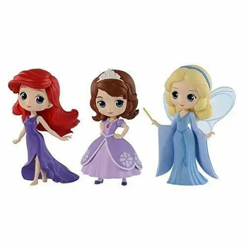 45 стилей Q Posket Queen Эльза и Анна Фигурки игрушки куклы Aurore ПВХ Аниме Куклы
