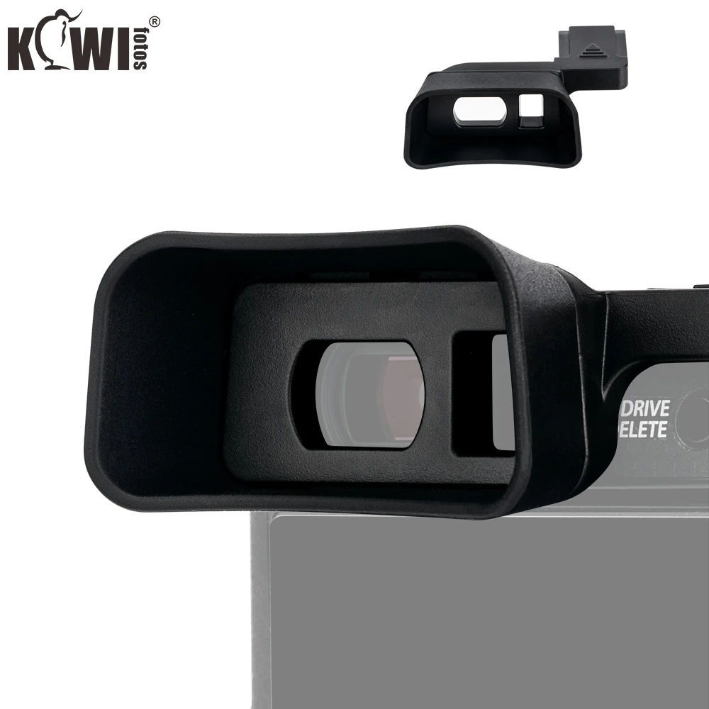 

Soft Silicone Long Cameras Eyecup Viewfinder Eyepiece Black Upgrade Eyecup for Fujifilm X-E4 Fuji X-E4 Camera Extended Eyecup