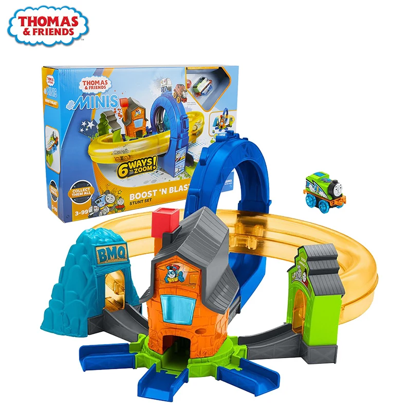 

Original Thomas and Friends Train Track Toys for Boys Electric Railways Kids Toys for Children Model Educational Toys Presents