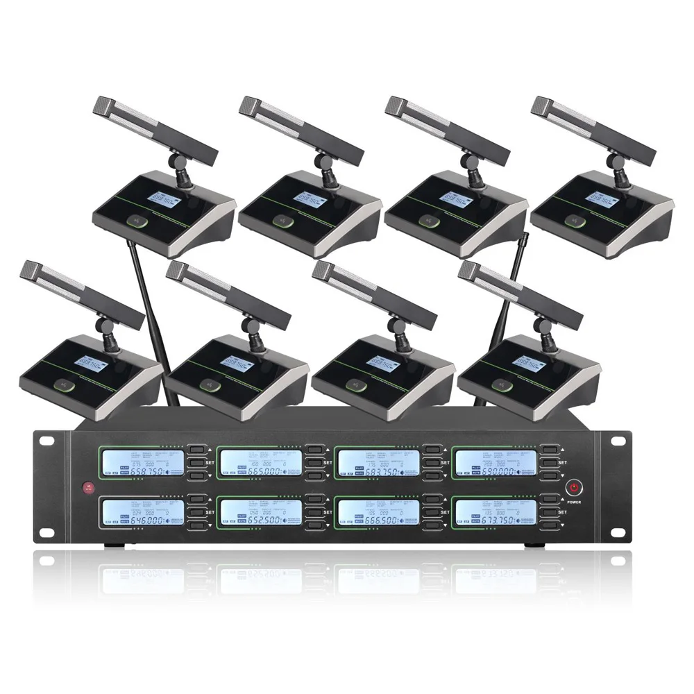 저렴한 전문 무선 마이크 시스템, 학교 야외 교회 무대 UHF 무선 마이크 금속 핸드헬드 마이크로폰