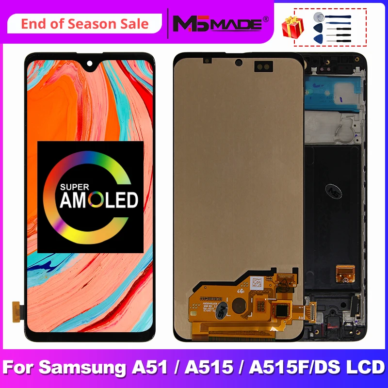 Дисплейный модуль для Samsung Galaxy A51 A515F SM A515F/DS в ассортименте.|Экраны мобильных