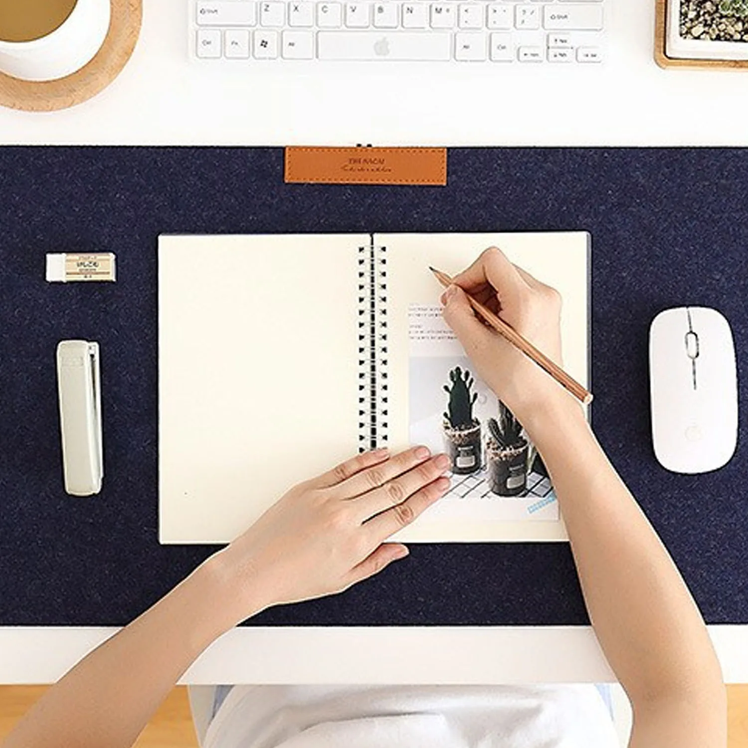 VONETS большой войлочный офисный Настольный коврик современная настольная