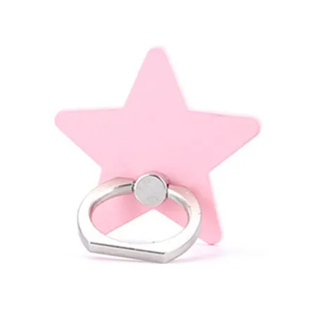 Stars Pink Finger Ring Mobile Socket Phone Stand Holder For Samsung Xiaomi For iPhone 8 7 6 6S Plus 5S Smart Phone IPAD MP3 Car Mount Stand - Цвет: Stars Pink
