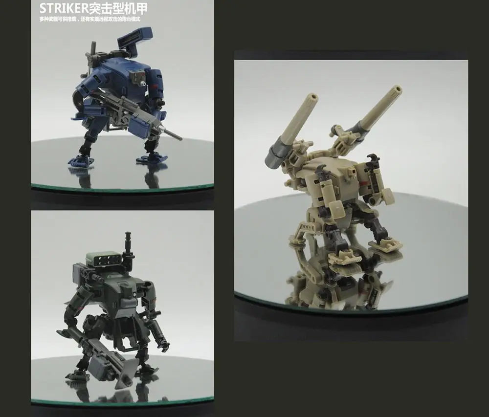 Модель RIHIO Multiabyss MM001 V-Link Mecha Series Strike + Logistics универсальная собранная модель