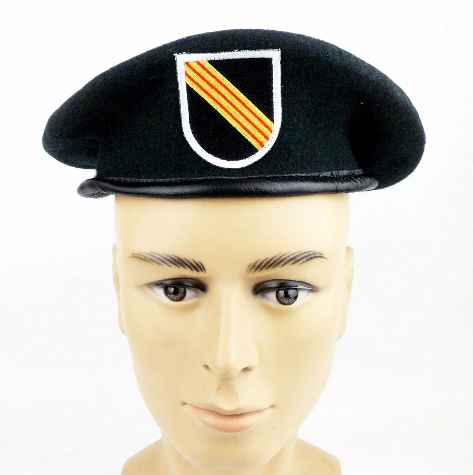 Зеленый берет армии США спецназа шерстяная военная шляпа военный