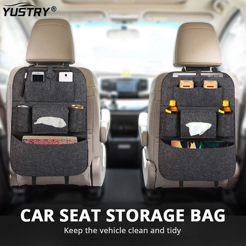 Универсальный автомобильный фетровый органайзер для хранения 6 карманов |