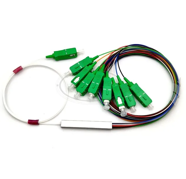 SC APC цветной оптический Волоконно распределитель plc 1x8 1X4 1X2 1X16 10 шт.|Оптоволоконное