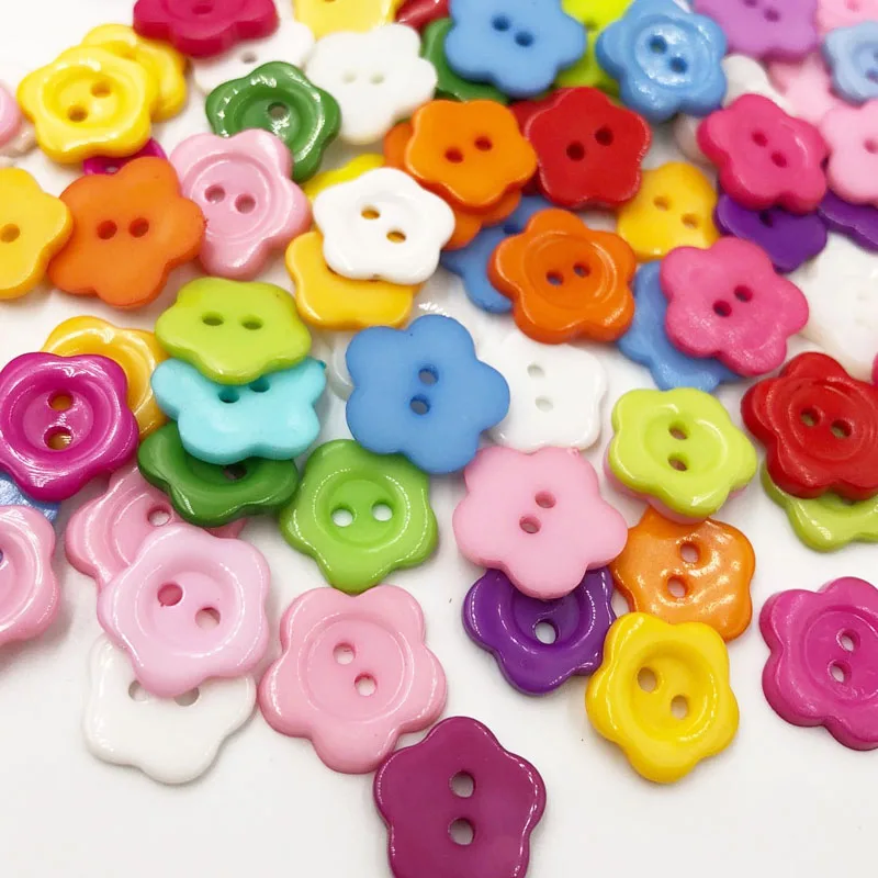 

50 шт. 16 мм Разноцветные пластиковые пуговицы с плоским основанием для скрапбукинга Сделай Сам детская одежда аксессуары для шитья PT76
