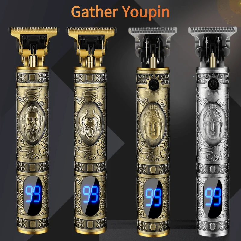 

Men's Electric Hair Clipper, Professional Barber Hair Clipper, Rechargeable Electric Shaver, Can Be Trimmed Beard Trimmer for Me