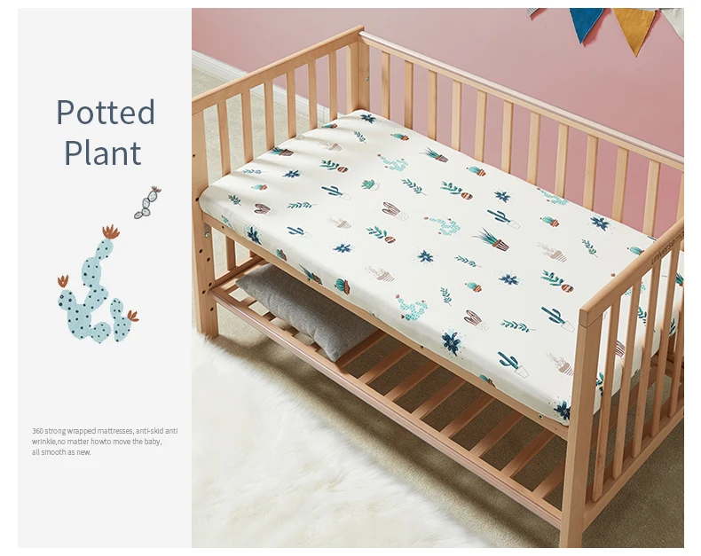 BabyGreat/простыни для новорожденных; мягкие матрацы для малышей; приятные для кожи; с рисунком; Детские простыни; постельные принадлежности