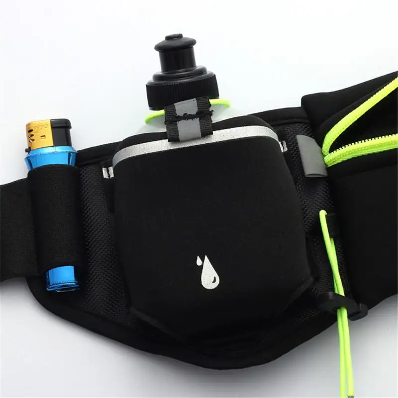 Marathon Dual Pocket Running Bag Trail Waist Belt For Phone Unisex Sports Fanny Pack Fitness Water Bottle | Спорт и развлечения