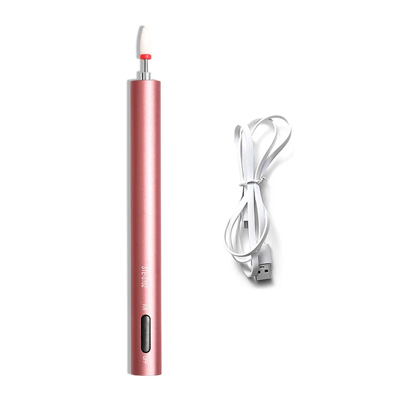 Мини электрическая дрель для ногтей полировальная машина светодиодный