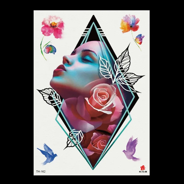 Временная татуировка водонепроницаемая 1000 шт.|Временные тату| |