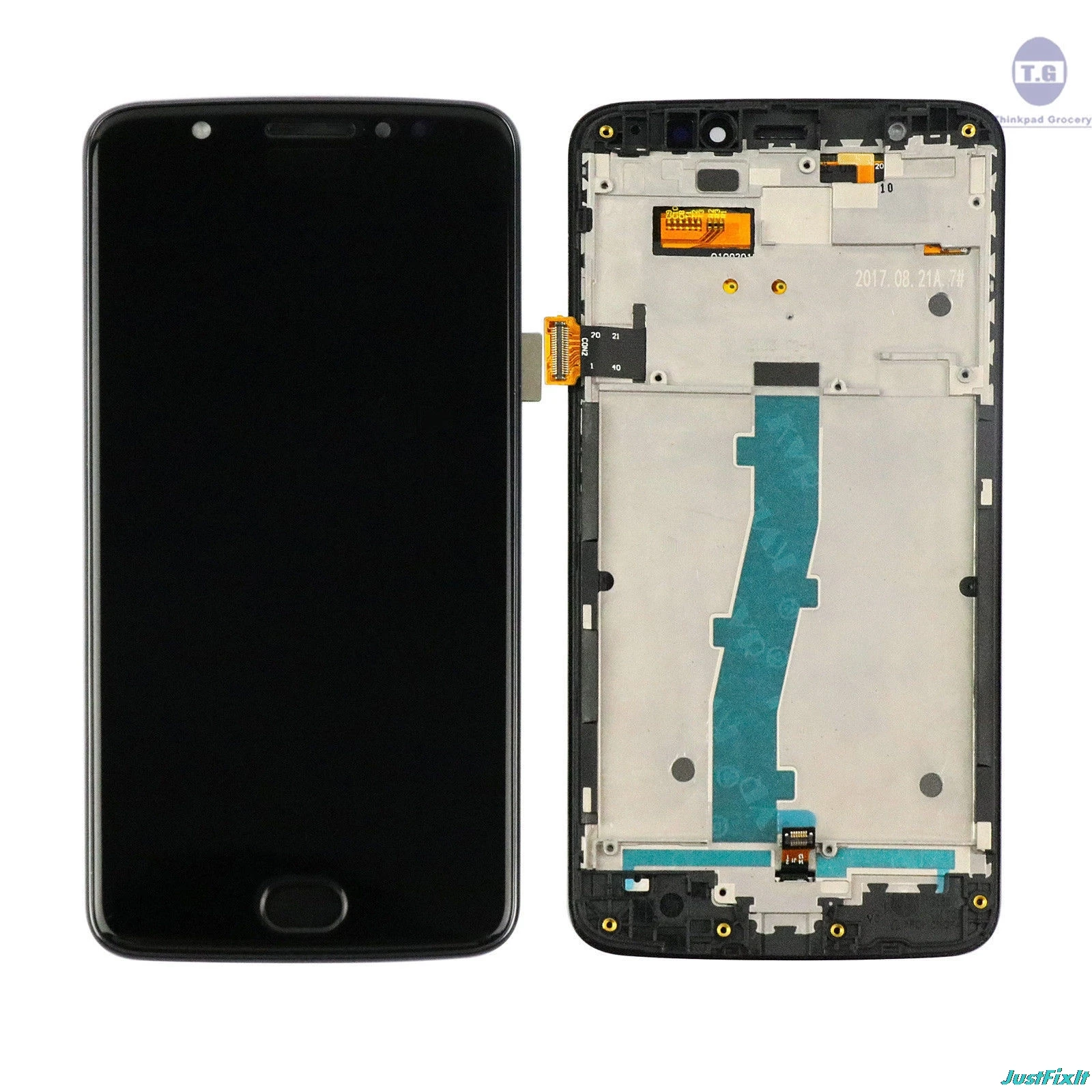 Замена для Motorola Moto E4 XT1762 XT1772 ЖК дисплей кодирующий преобразователь сенсорного